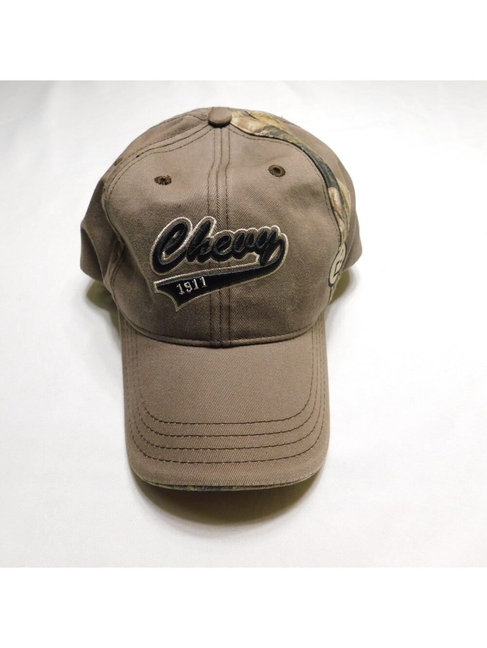 Chevy Hat Paramount Outdoors Mens One Size Brown Camo Chevrolet 1911 Cap